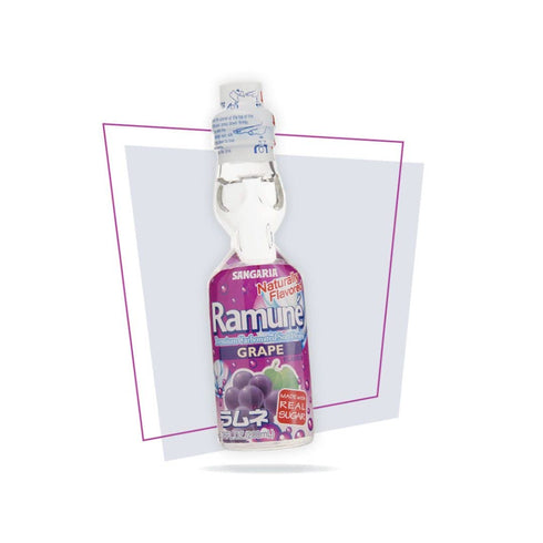 Generic Pack, 6.76 Oz Sangaria Ramune Japanese Soft Drinks, Marble Soda, Carbonated, Variety Bundles, Mix Favor Combo