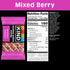 19g 5 Count KIND Healthy Grains Energy Bars, Mixed Berry, Gluten Free, Healthy Snacks, Whole Grains