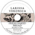Larissa Veronica Fresh Baked Bread Brazilian Coffee (Single Serve K-Cup Pods) (Gourmet, Naturally Flavored,