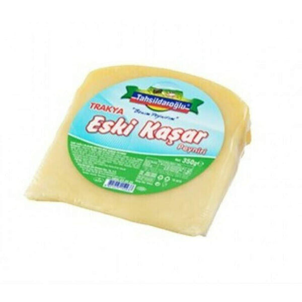 Tahsildaroglu Sheep Aged Kashkaval 350g vac pack - Trakya Kasari - Eski Kasar