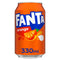 Fanta European Orange Soda 6-Pack of Cans 6 x 330 ml