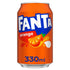 Fanta European Orange Soda 6-Pack of Cans 6 x 330 ml