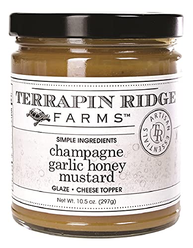 Terrapin Ridge Farms Champagne Garlic Honey Mustard Gourmet Spread and Glaze One