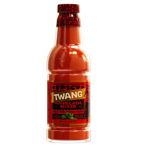 Twang Spicy Michelada Mix, Craft Cocktail Mixer, Made with Tomatoes, Lime Juice,
