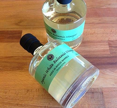 RITROVO SELECTIONS 250ml (8.5 Oz) Sofia Private Label Organic Balsamic Vinegar - Fl Glass Bottle Aged Balsamic Vinegar