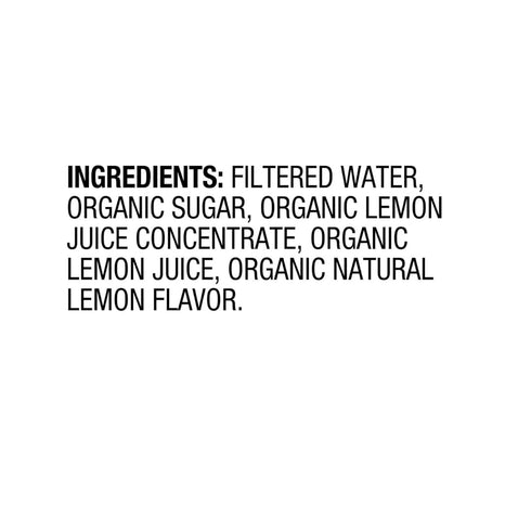 32 oz 4 Pack Santa Cruz Organic Lemonade, Organic, Non-GMO, Refreshing Citrus Beverage