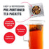 20 Pack Set, Packets, 64oz (Pack 20) Tiesta Tea - Cold Brew Variety, Loose Leaf, Premium Blend, High