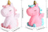 Unicorn Birthday Cake Topper, 2 Pack Unicorn Figurines for Cupcake Dessert DIY Decoration Accessories, Baby Shower Toy