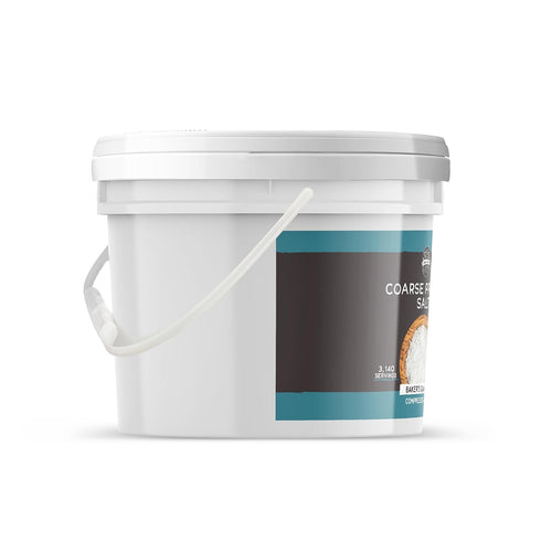 1 Birch & Meadow Gallon, Coarse Pretzel Salt, Coarse Food-Grade, Natural Compressed Salt