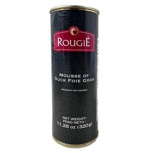 Rougie France (Round Tin) Mousse Of Fully-cooked Liver Foie Gras, 11.2000-Ounce Cans