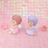 KESYOO Baby Doll Birthday Cupcake Topper - Angels Figurine Prince Princess Doll Figures for Party Decorations