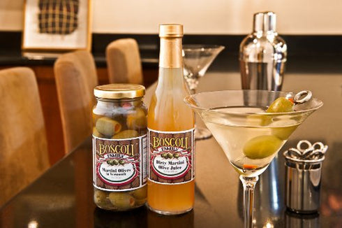 25 oz. Boscoli Family Dirty Martini Olive Juice