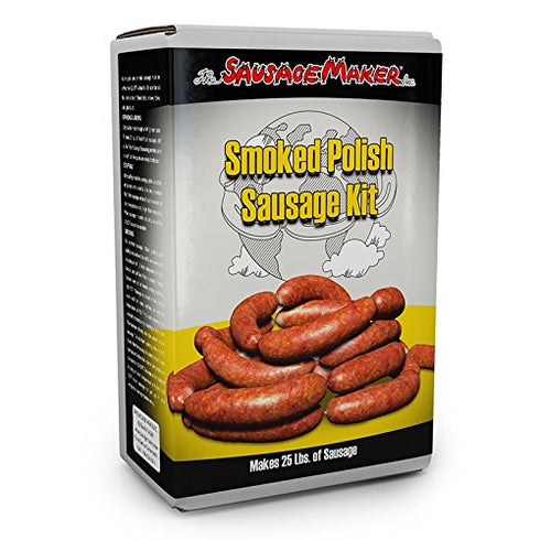 The Sausage Maker - Smoked Polish Sausage Making Kit with Home Pack