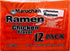 Soup,(Pack 12),3 oz Maruchan Ramen Chicken Flavor Noodle of each