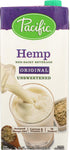 Pacific Natural Foods All Natural Hemp Non-Dairy Beverage Unsweetened Original -- 32