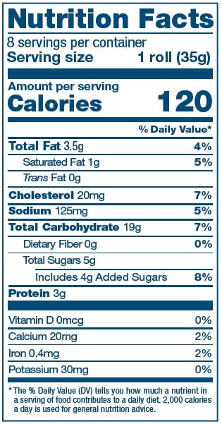 Pack 4, 8-Count (32 bakerly Brioche Rolls of Total Brioche Rolls)