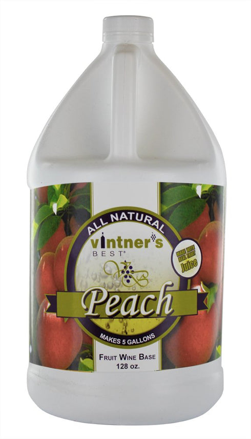 Vintners Best Fruit Wine Base-Peach,128 oz