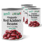 Food to Live Organic Italian Red Kidney Beans, 14 oz (Pack of