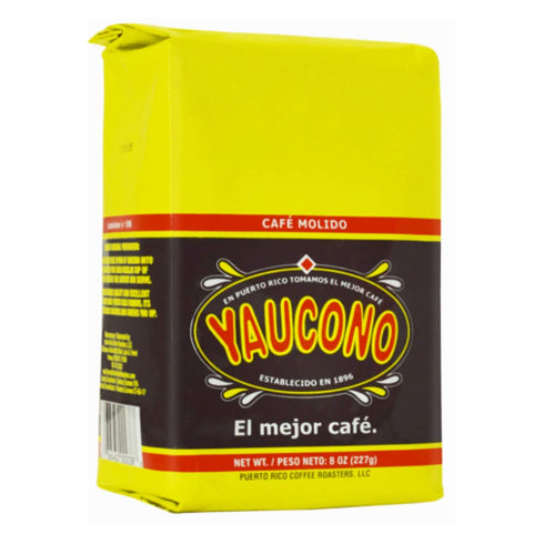 Yaucono Ground Coffee - 8 Ounce Bagged, Pack of 1