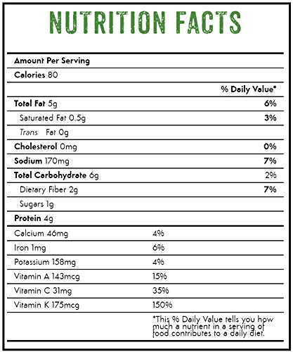 Brad's Plant Based 2 oz Pack Organic Cheeze it Up Crunchy Kale Bag - Single