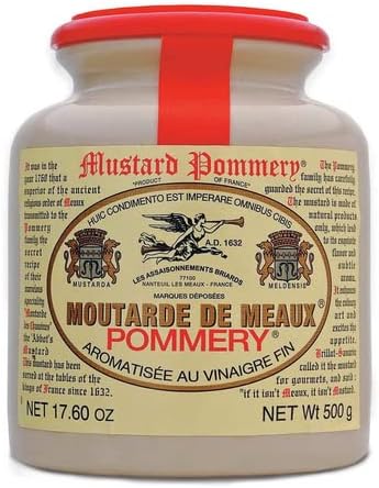 Pommery 17.6-Ounce Meaux Mustard Stone Jar