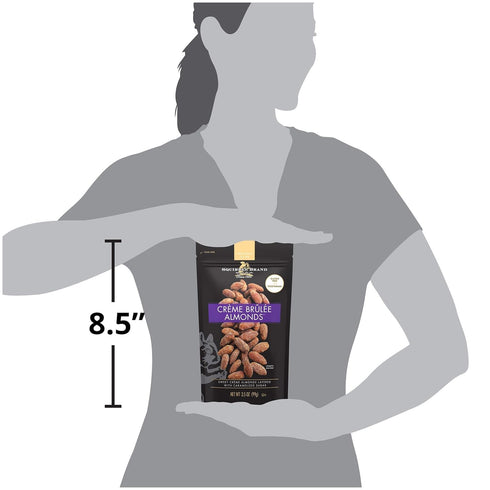 3.5 oz 3.5 OZ Squirrel Brand Caramel Toasted Colada Cashews with Sweet Toasted Coconut, Natural Flavors + SQUIRREL