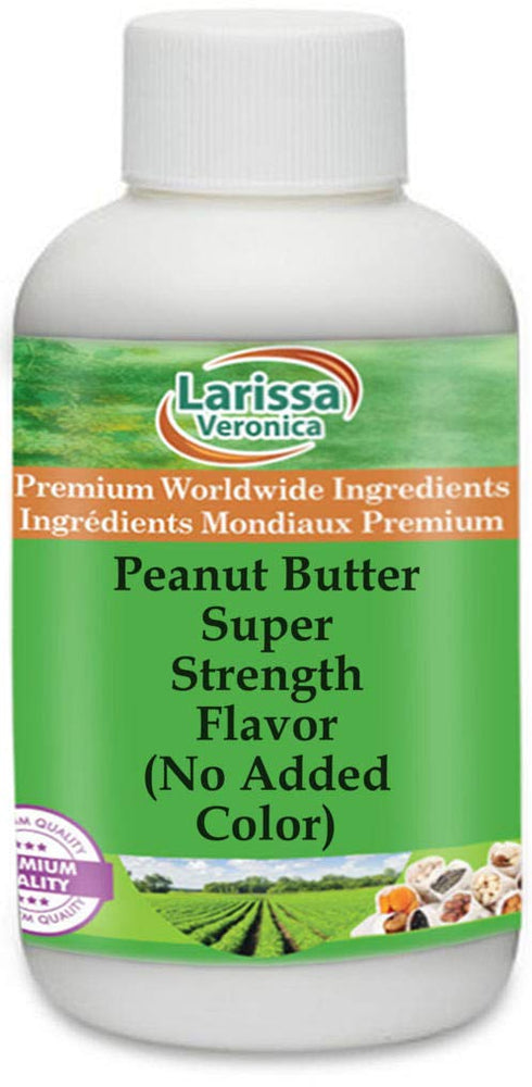 Larissa Veronica Peanut Butter Super Strength Flavor (No Added Color) (8 oz, ZIN: 527846)