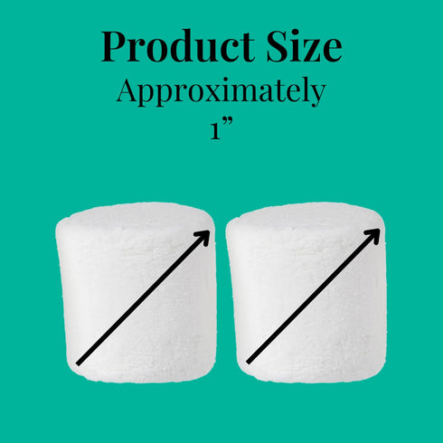 1 inch (2 package) 24 Packages 48 Candy With A Twist - Individually Wrapped Marshmallows - GELATIN FREE - mallows per x