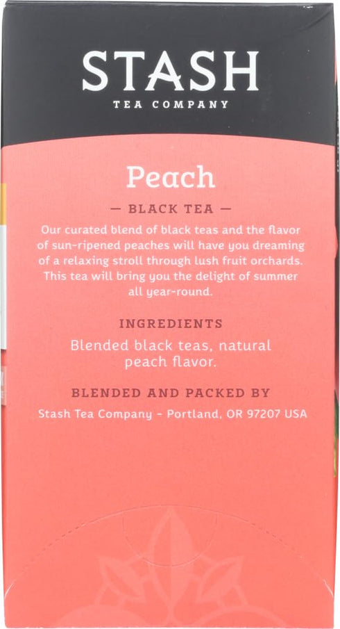 Stash Tea 20 2 Peach Tea, ct, pk