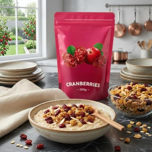 Generic Cranberry,200 Pack 1, Dried Gram, Of High Nutrient And Antioxidant No Added Preservatives.