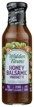 Walden Farms Honey Balsamic Vinaigrette Salad Dressing, 12 Ounce (Pack of 6)