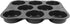 WIHFHGZ 8 Hamburger Bun Cavity Silicone Bakery Pan, Heat Non Stick, Easy Release for Kitchen Baking - Durable Reusable