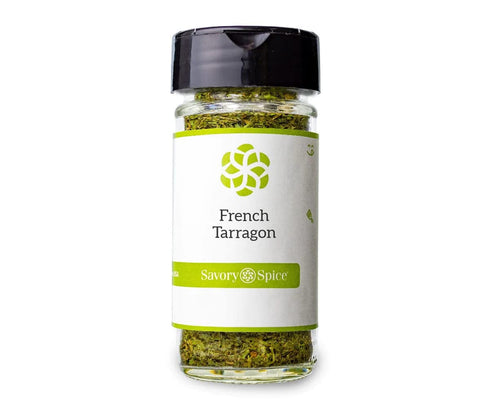 Savory Spice French Tarragon Leaves - Dried Tarragon Seasoning for Cooking (Medium Jar - Net: 0.55 oz)