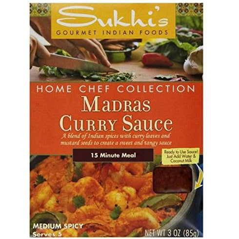 Sukhi's Gourmet Indian Curry Paste, Madras 2.5 lbs