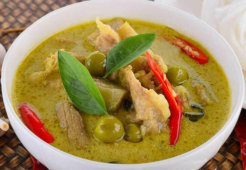 Rosdee 55g. (Pack 5) Thai Food Menu Green Curry Powder