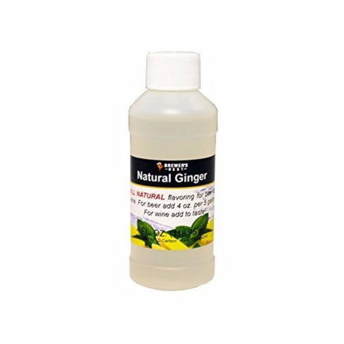 Brewer's Best Natural Beer and Wine Fruit Flavoring (Ginger)