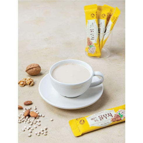 LENITH 30T 540g Korean Almond Walnut Jobs tear Tea Yulmu Cha Powder Meal Replacement Shake Breakfast Simple Meal /Total