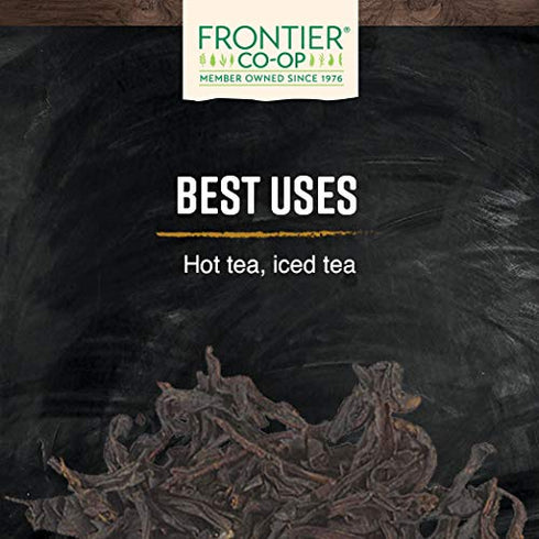 CO2 1 lb. Frontier Co-op Ceylon (Broken Orange Pekoe) Decaf., Kosher | Bulk Bag | Camellia sinensis L.