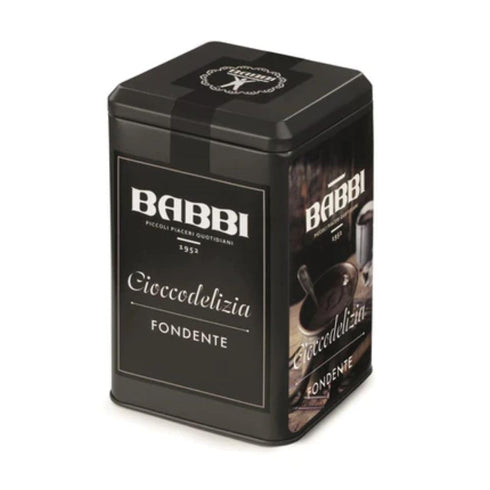Generic Babbi Fondente Hot Dark Chocolate Mix Gift Tin, 8.82oz