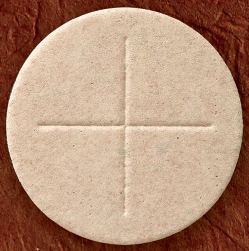 Box of 50 Whole Wheat Flour Alter Bread 2 3/4" Dia Church Ceremony Communion Wafer Host