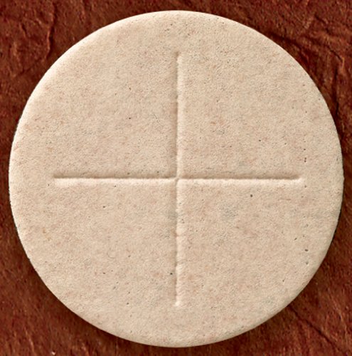 Box of 50 Whole Wheat Flour Alter Bread 2 3/4" Dia Church Ceremony Communion Wafer Host
