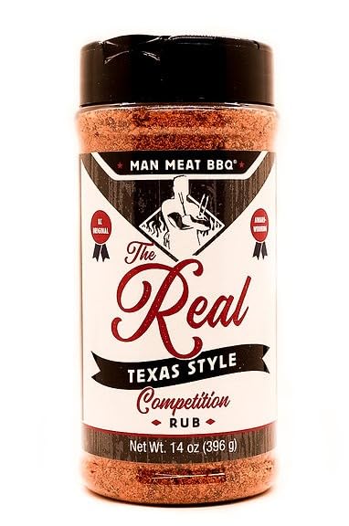 MAN MEAT BBQ Texas Style Competition Rub