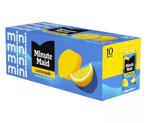 7.5 oz 30 Pack Minute Maid Lemonade, Cans