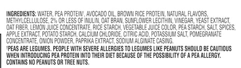 14 oz Beyond Meat Beyond Sausage Plant-Based Dinner Sausage Links, Brat Original