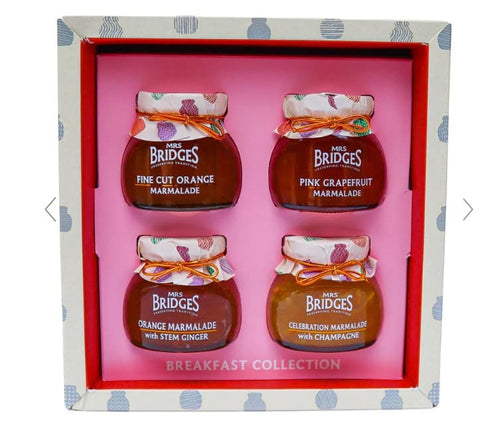 Generic MRS. BRIDGES OF SCOTLAND, Breakfast Gift Pack Selection of 4 Preserves, 4