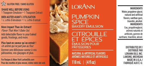 Lorann Oils Bakery Emulsion Variety - Perfect for Enhancing Cakes, Cookies & Desserts, Gluten-Free, 4oz