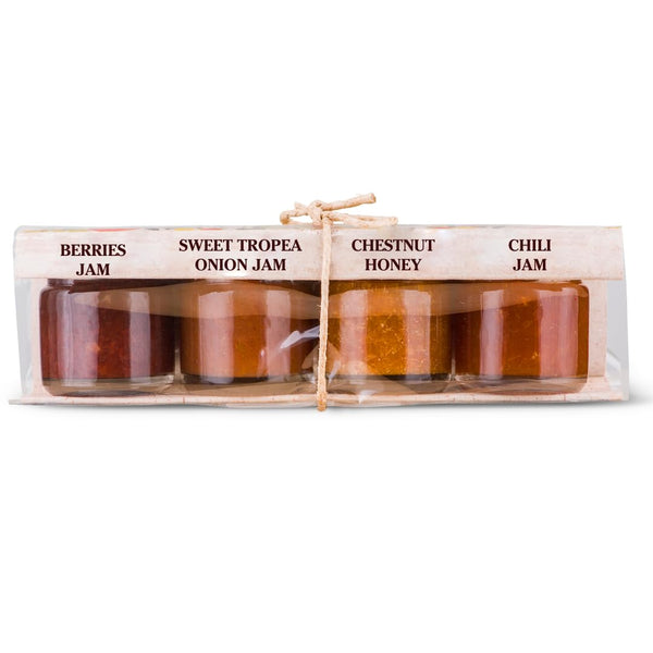Artigiani dei Sapori La Formaggeria Cheese Condiment 4-Pack Sweet Tropea Onion Jam,
