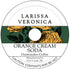 Larissa Veronica Orange Cream Soda Guatemalan Coffee (Single Serve K-Cup Pods) (Gourmet, Naturally Flavored,