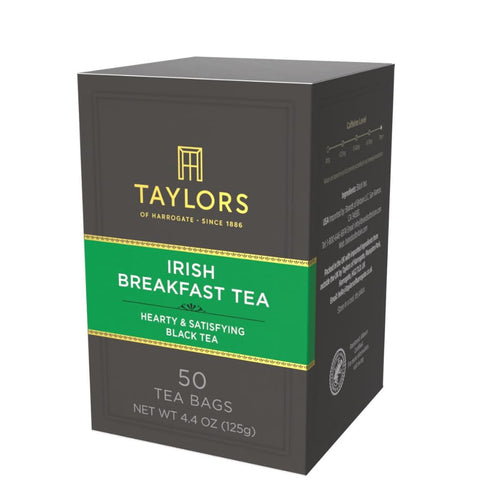 50 TAYLORS OF HARROGATE Irish Breakfast Tea, CT