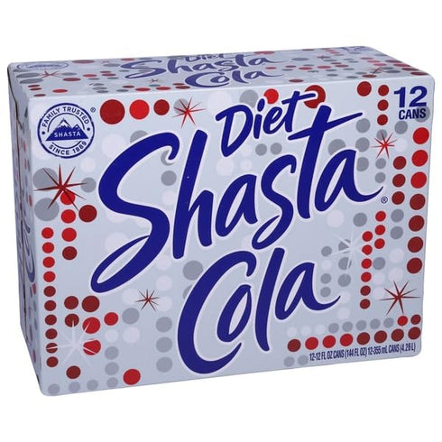 Generic Diet Shasta Cola, 12 Cans